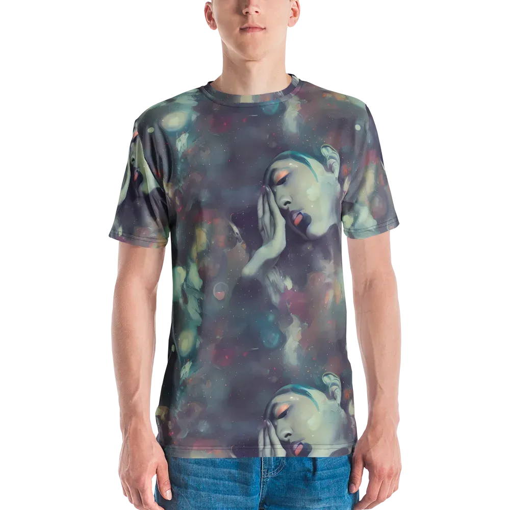 Vortex Veins on Men's Crew Neck T-Shirt — Front