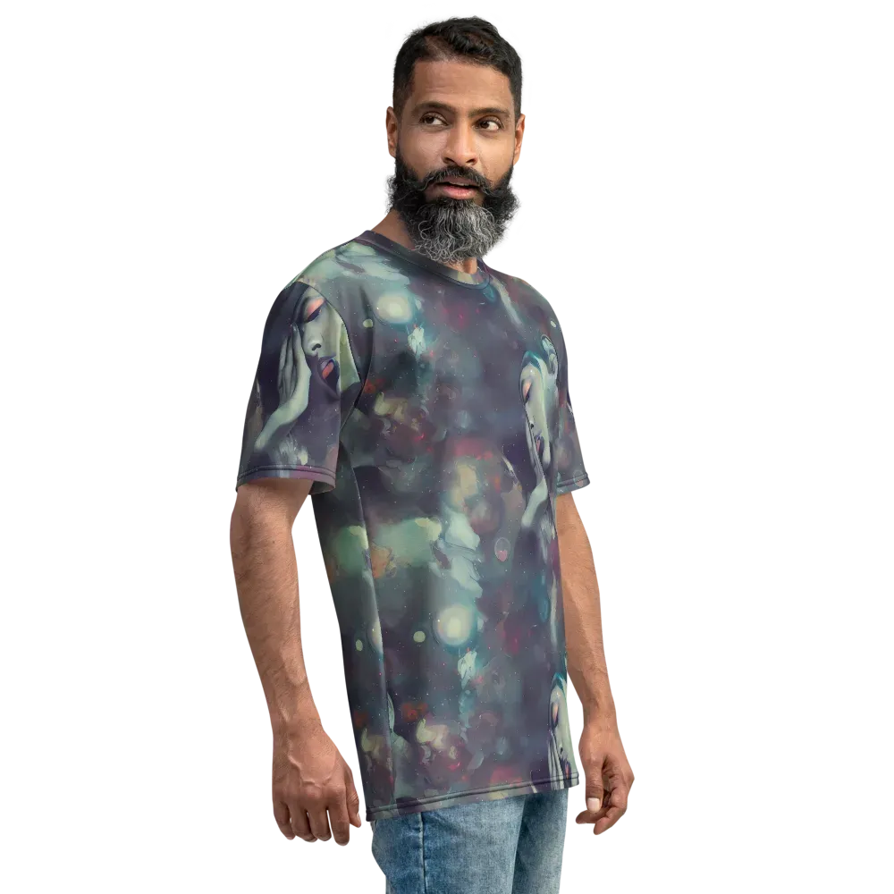 Vortex Veins on Men's Crew Neck T-Shirt — Right