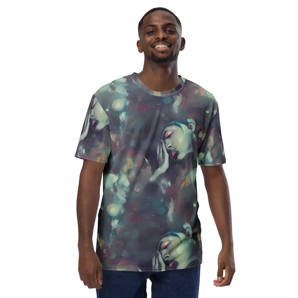 Vortex Veins on Men's Crew Neck T-Shirt — Front