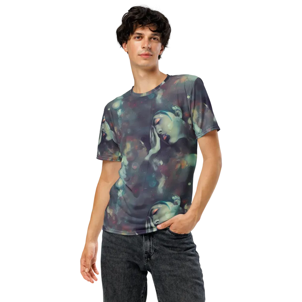 Vortex Veins on Men's Crew Neck T-Shirt — Front