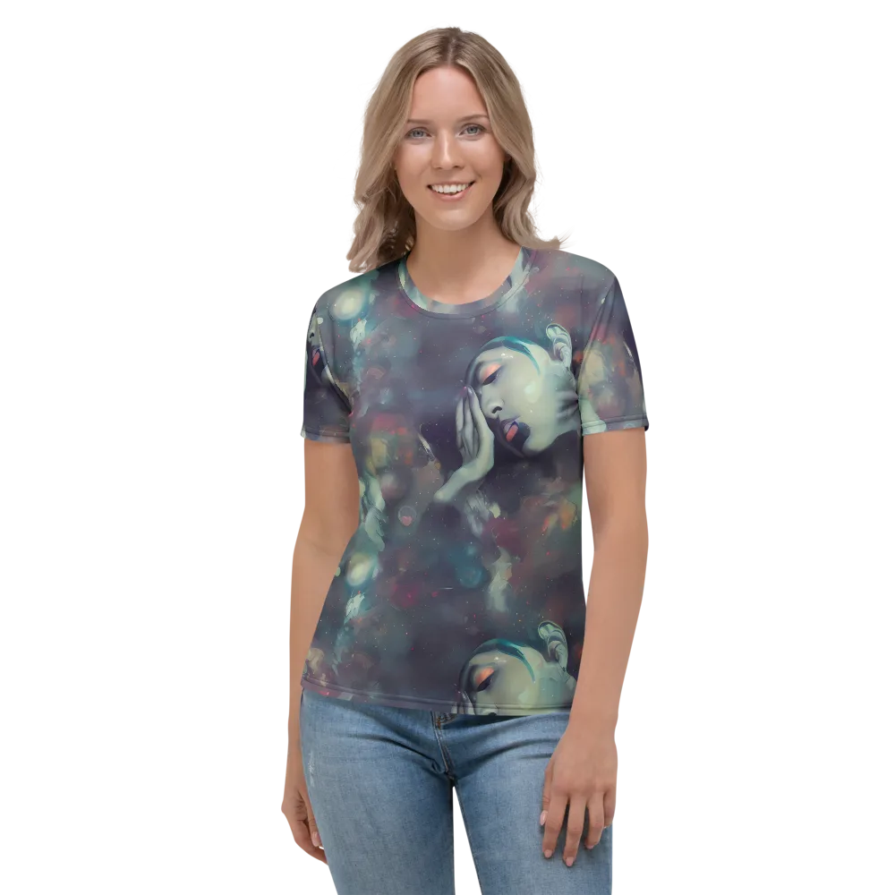 Vortex Veins on Women's Crew Neck T-Shirt — Front