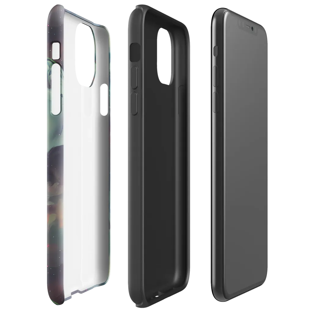 Vortex Veins on Tough Case for iPhone® — Right