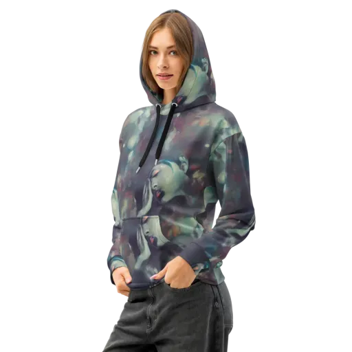 Vortex Veins on a Cotton Hoodie