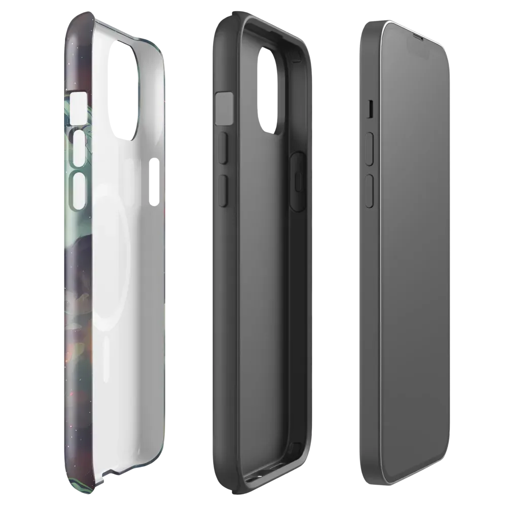 Vortex Veins on MagSafe Tough Case for iPhone® — Front
