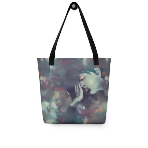Vortex Veins on a Tote Bag