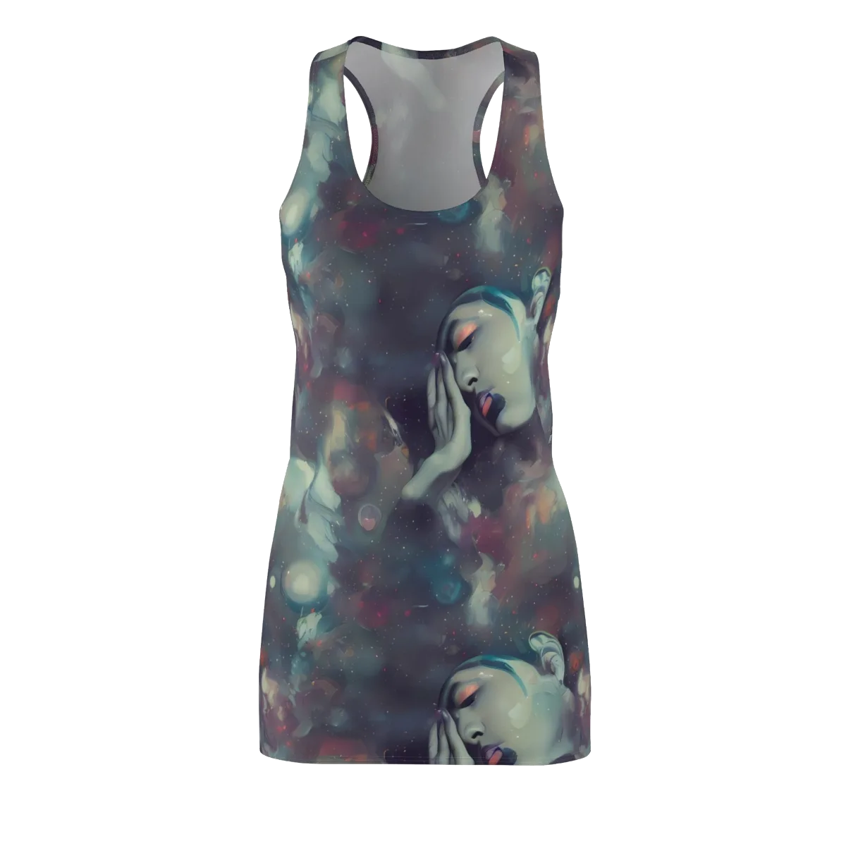 Vortex Veins on Racerback Dress — Front
