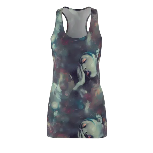 Vortex Veins on a Racerback Dress