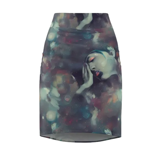 Vortex Veins on a Pencil Skirt