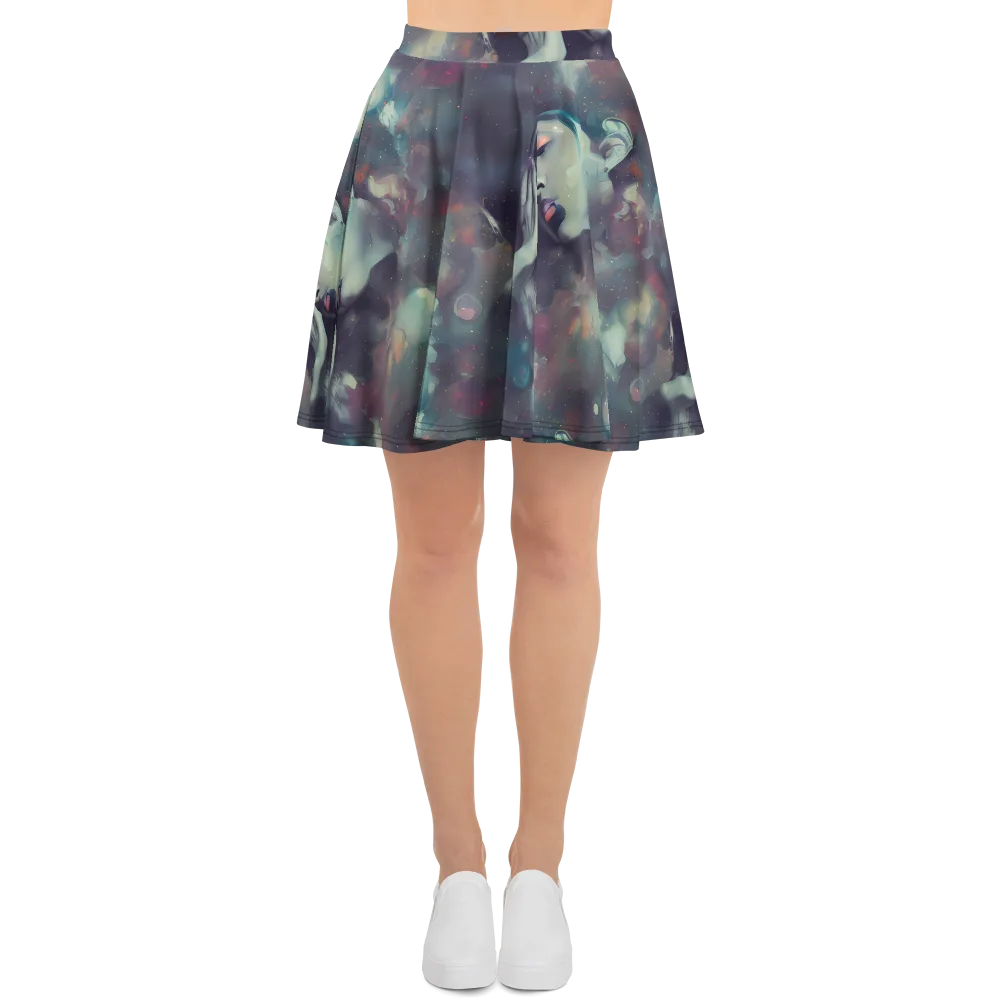 Vortex Veins on Skater Skirt — Front