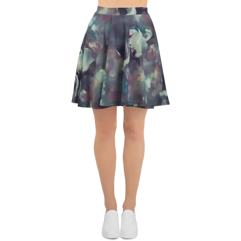 Vortex Veins on Skater Skirt — Front