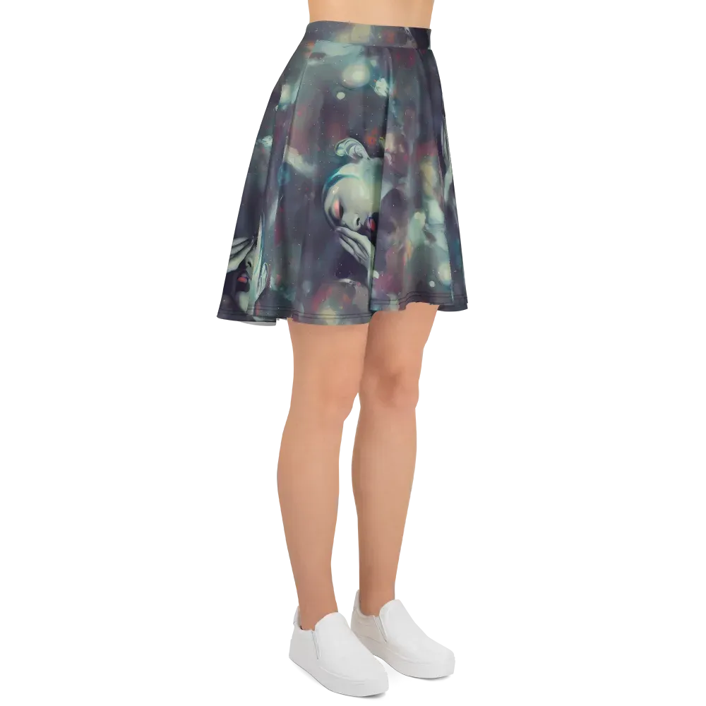 Vortex Veins on Skater Skirt — Right