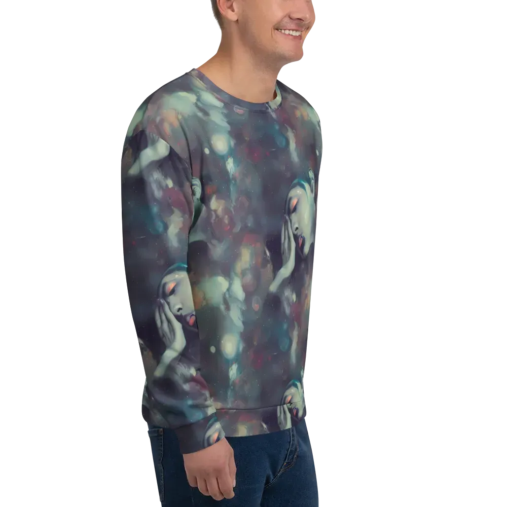 Vortex Veins on Sweatshirt — Right Front