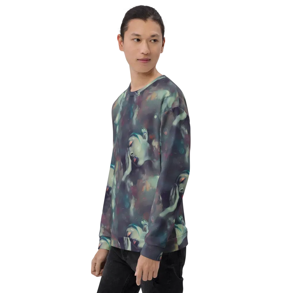 Vortex Veins on Sweatshirt — Left Front