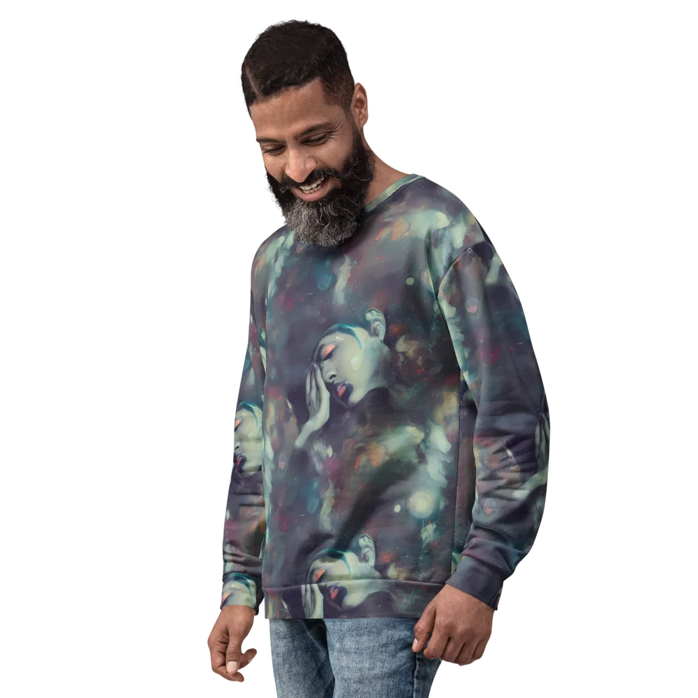 Vortex Veins on Sweatshirt — Left Front