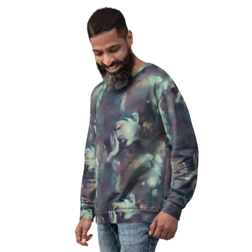Vortex Veins on a Sweatshirt