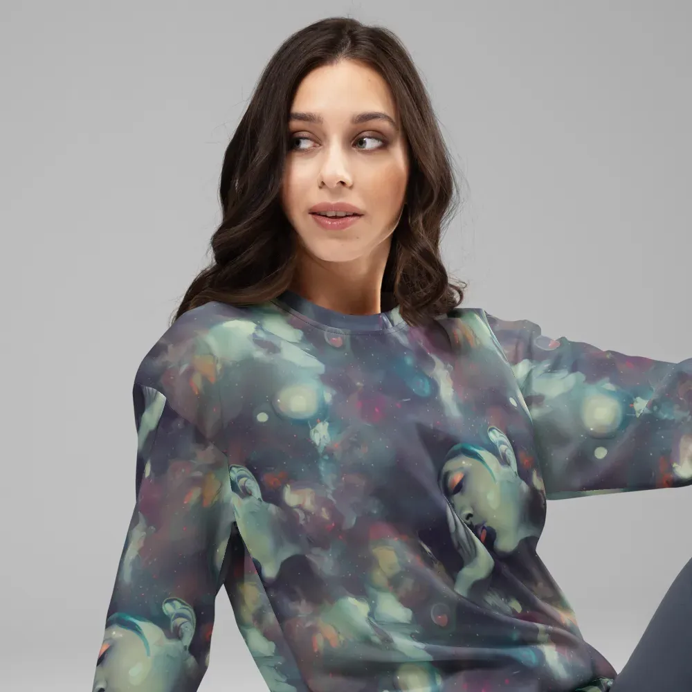 Vortex Veins on Sweatshirt — Right Front
