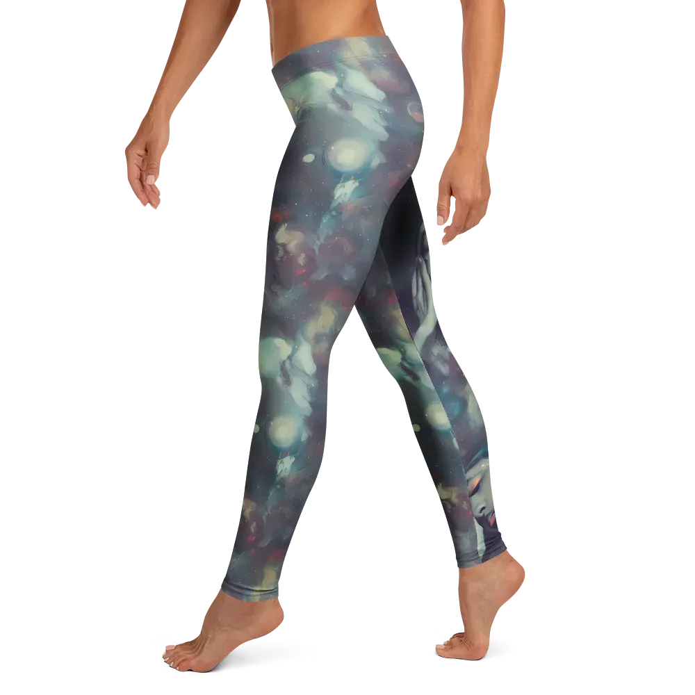 Vortex Veins on Leggings — Left