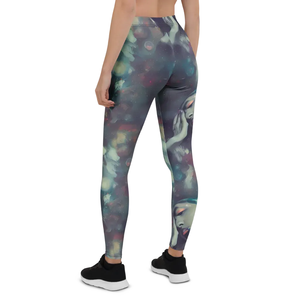 Vortex Veins on Leggings — Back