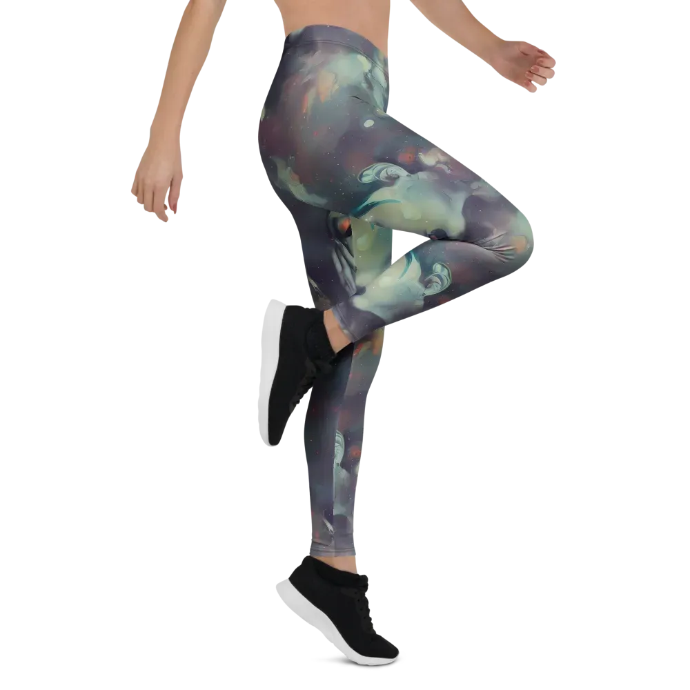 Vortex Veins on Leggings — Right