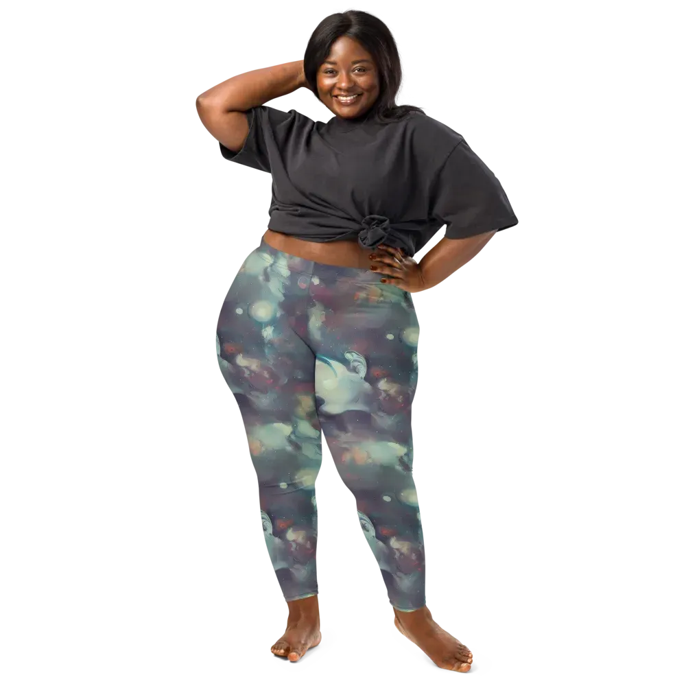 Vortex Veins on Leggings — Front