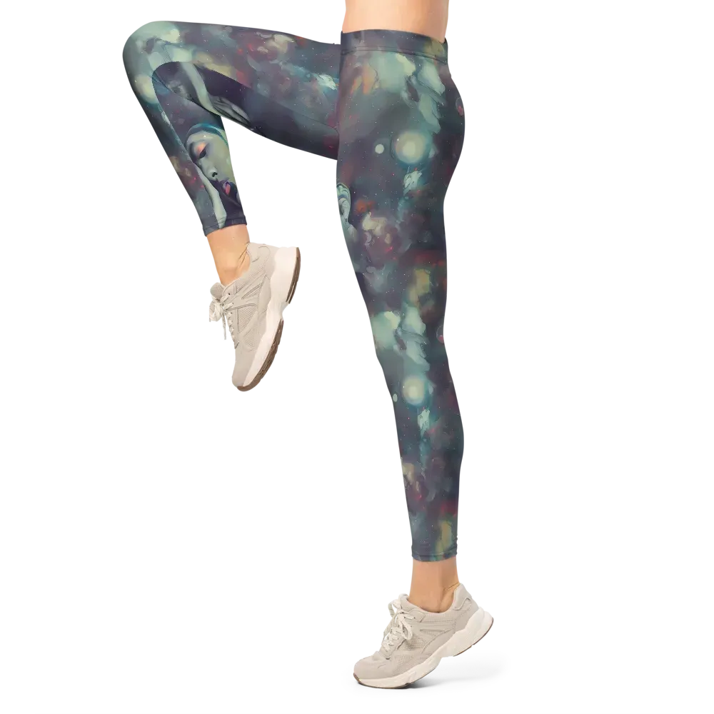 Vortex Veins on Leggings — Left