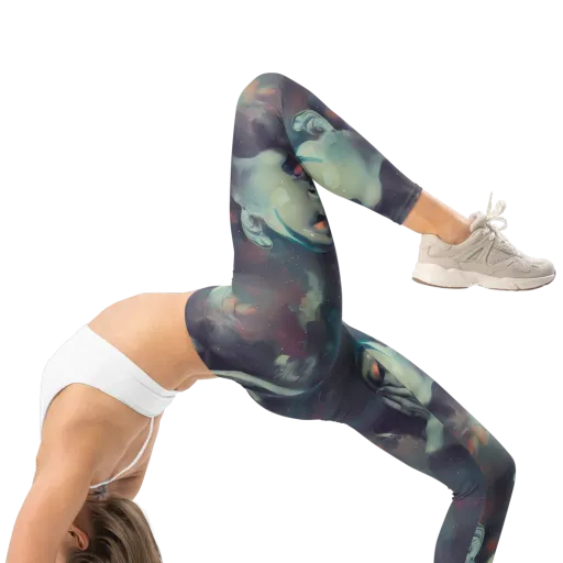 Vortex Veins on a Leggings