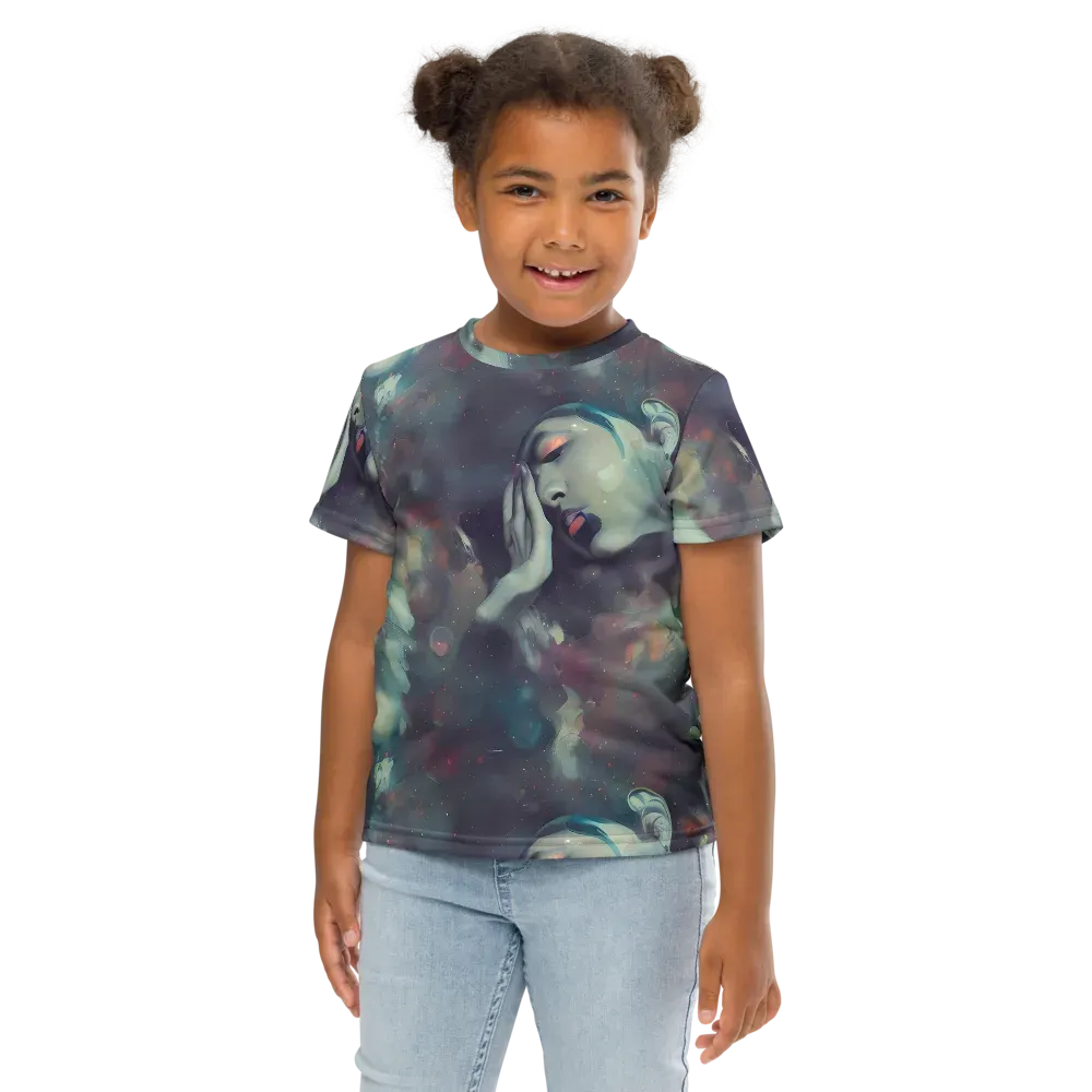 Vortex Veins on Kids Crew Neck T-Shirt — Front