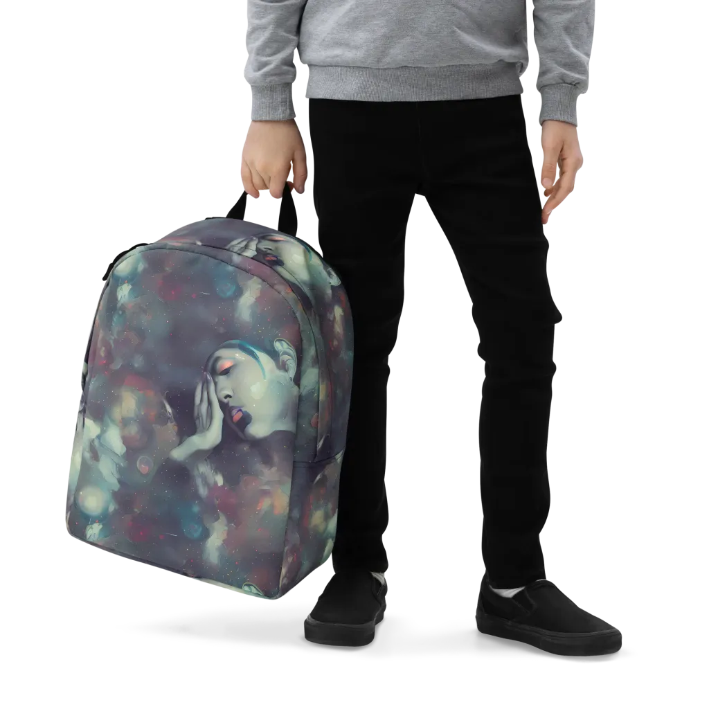Vortex Veins on Minimalist Backpack — Zoomed-in