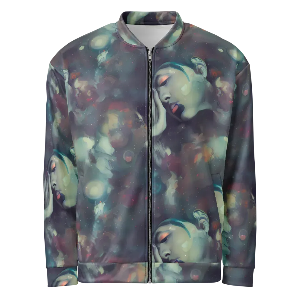 Vortex Veins on Bomber Jacket — Front