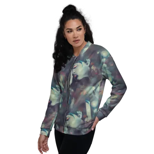 Vortex Veins on a Bomber Jacket
