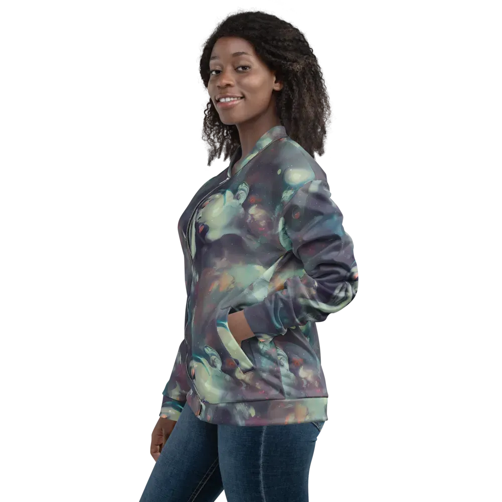 Vortex Veins on Bomber Jacket — Left