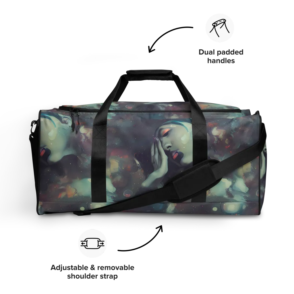 Vortex Veins on Duffle Bag — Front