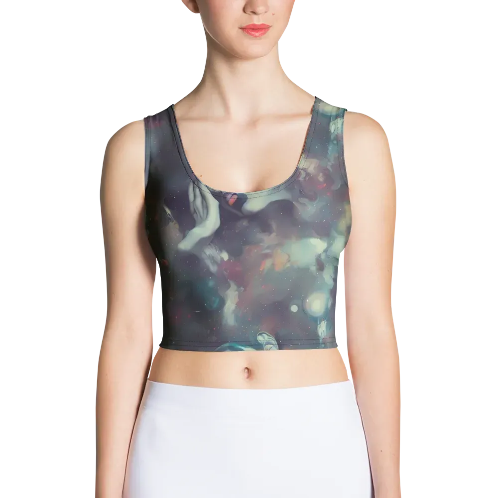 Vortex Veins on Crop Top — Front