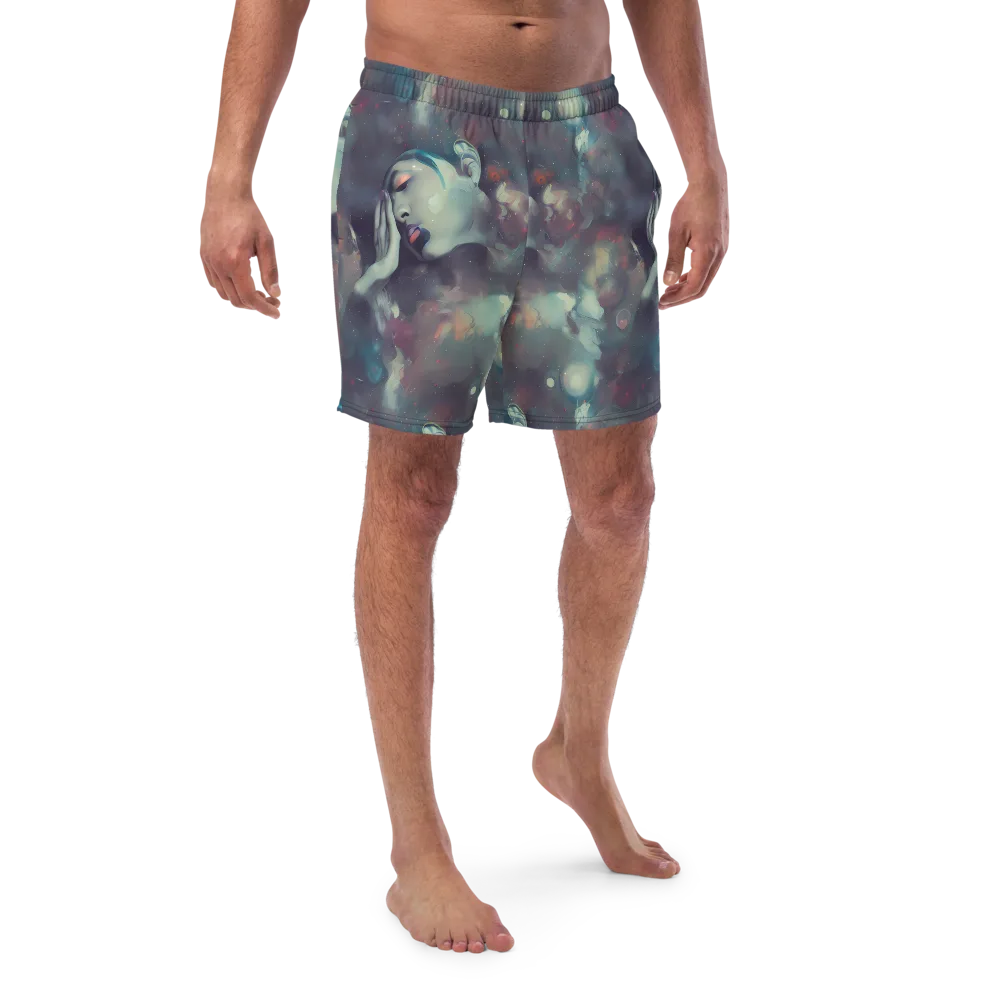 Vortex Veins on Swim Trunks — Front