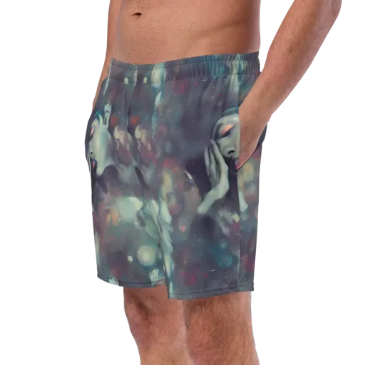 Vortex Veins on a Swim Trunks