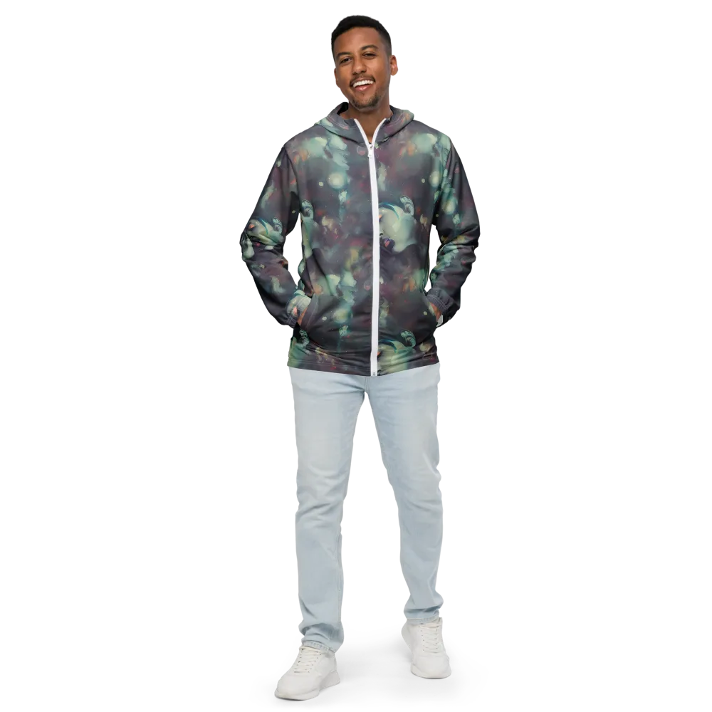 Vortex Veins on Men's Windbreaker — Front
