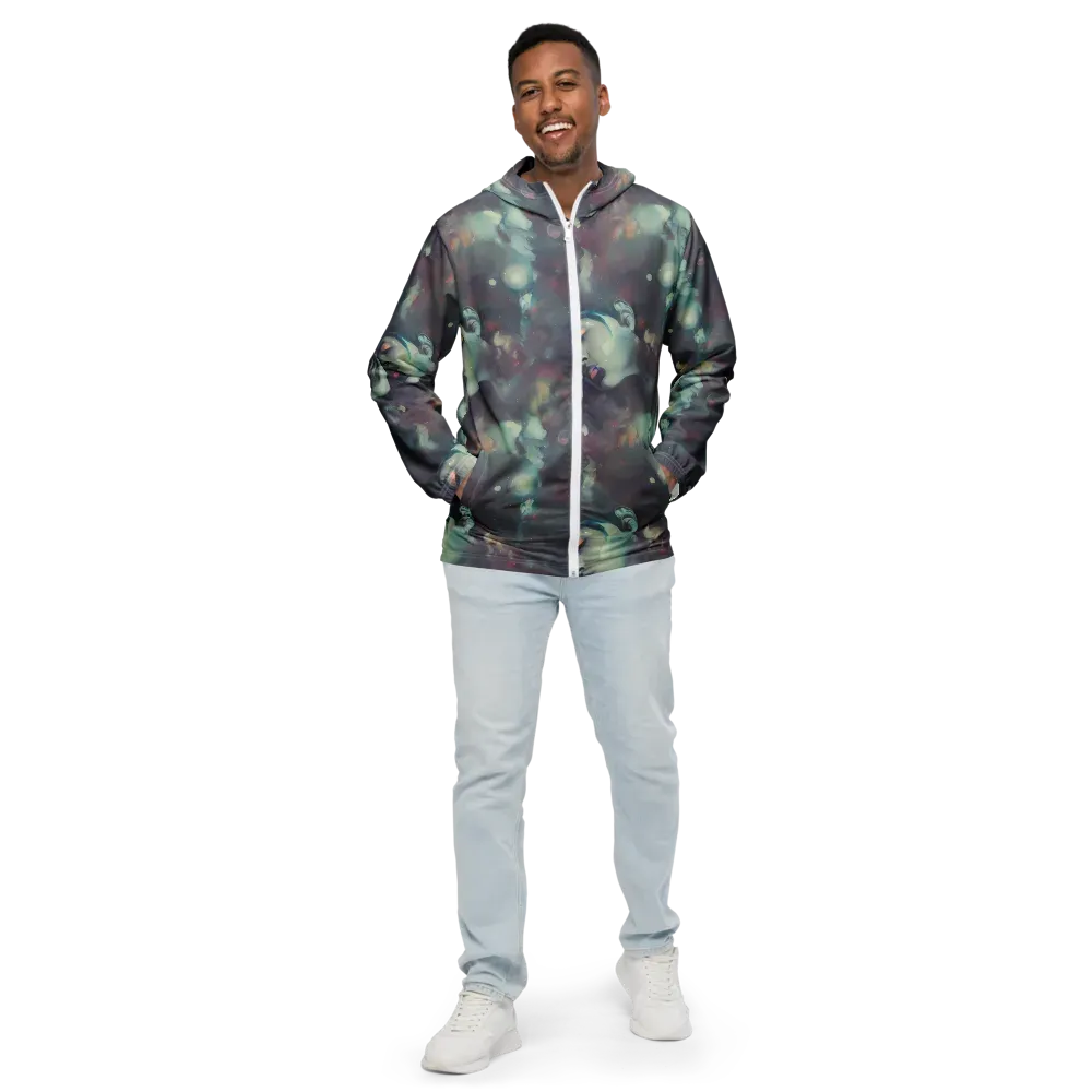 Vortex Veins on Men's Windbreaker — Front