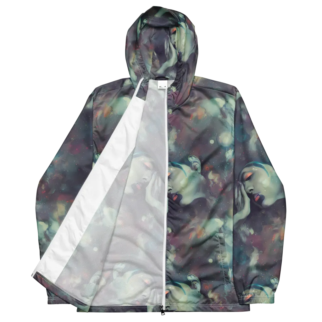Vortex Veins on Men's Windbreaker — Front