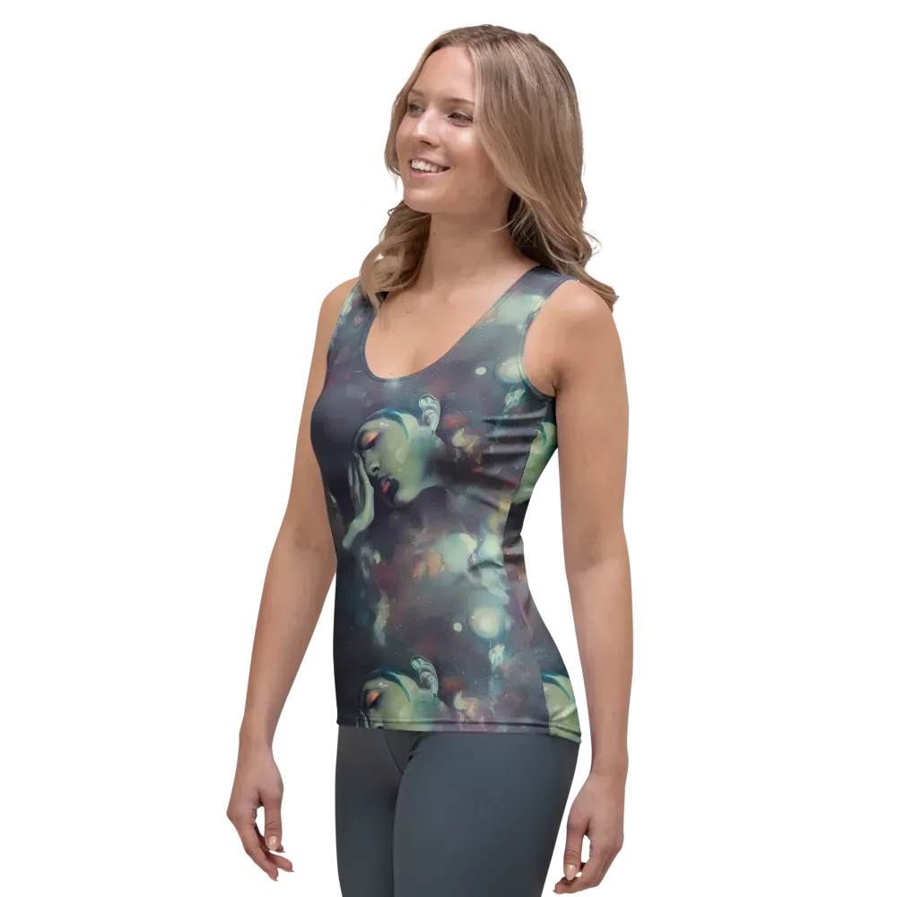Vortex Veins on Women's Tank Top — Left Front