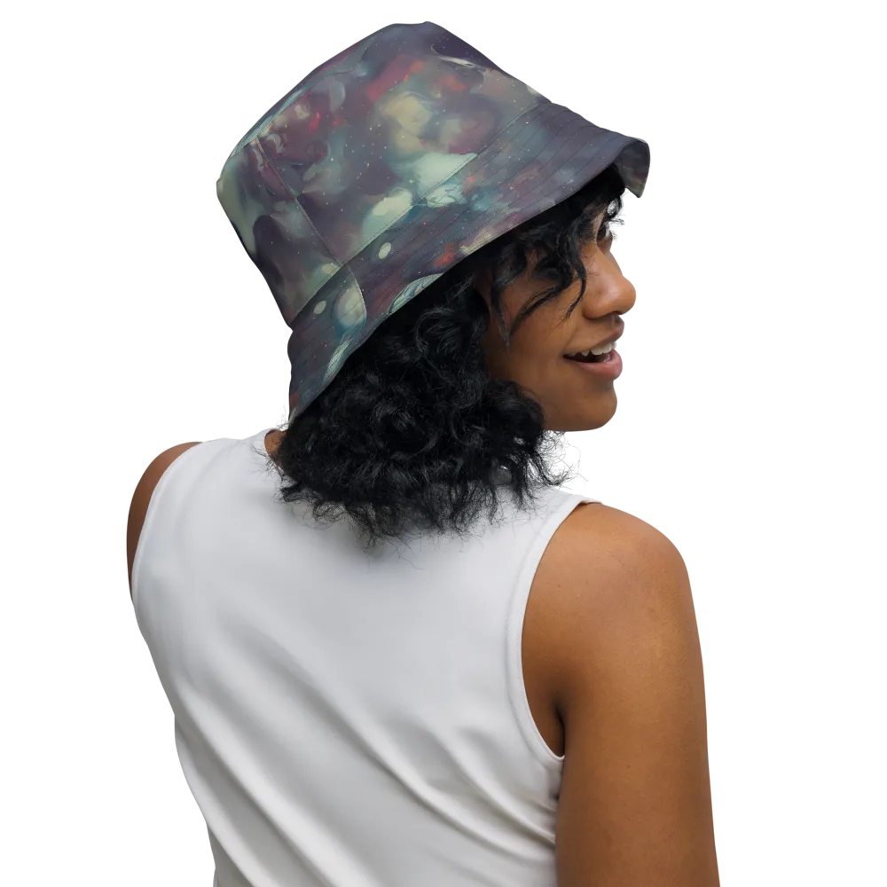 Vortex Veins on Reversible Bucket Hat — Right Outside