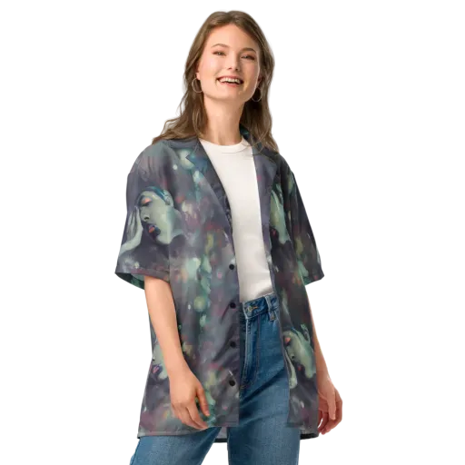 Vortex Veins on a Button Shirt