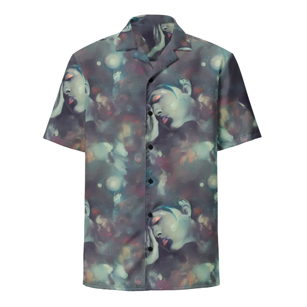 Vortex Veins on Button Shirt — Front