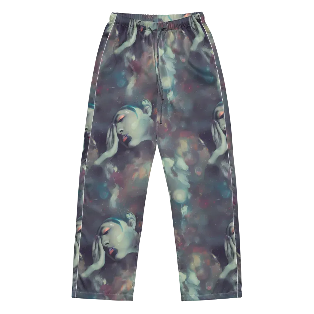 Vortex Veins on Women's Pajama Pants — Front