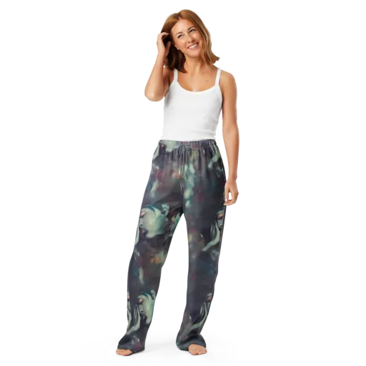 Vortex Veins on a Women's Pajama Pants