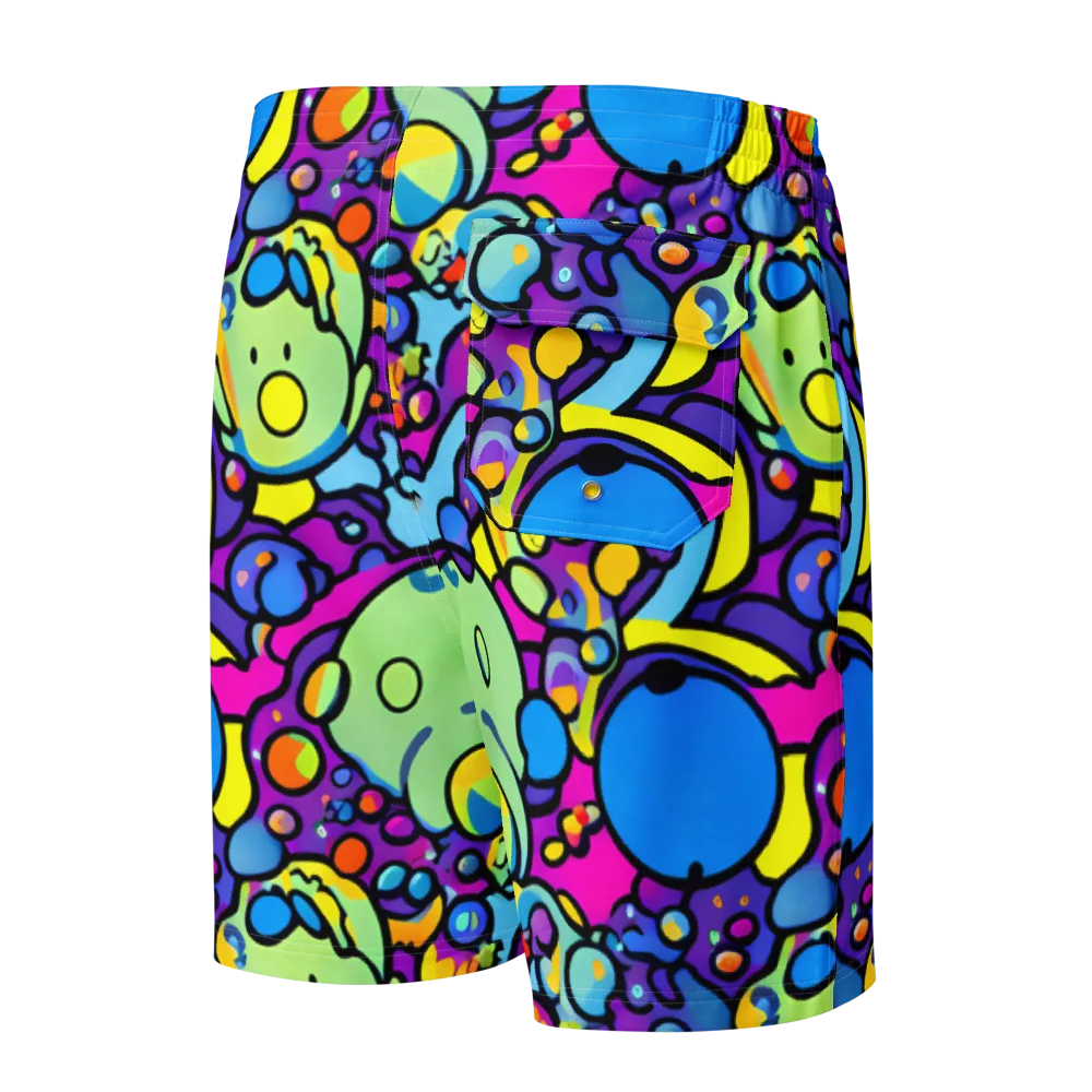 Enchanted Orbs on Men's Board Shorts — Back
