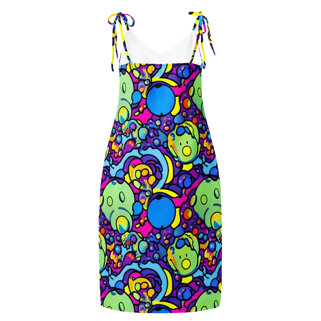 Enchanted Orbs on Slip Dress — Back