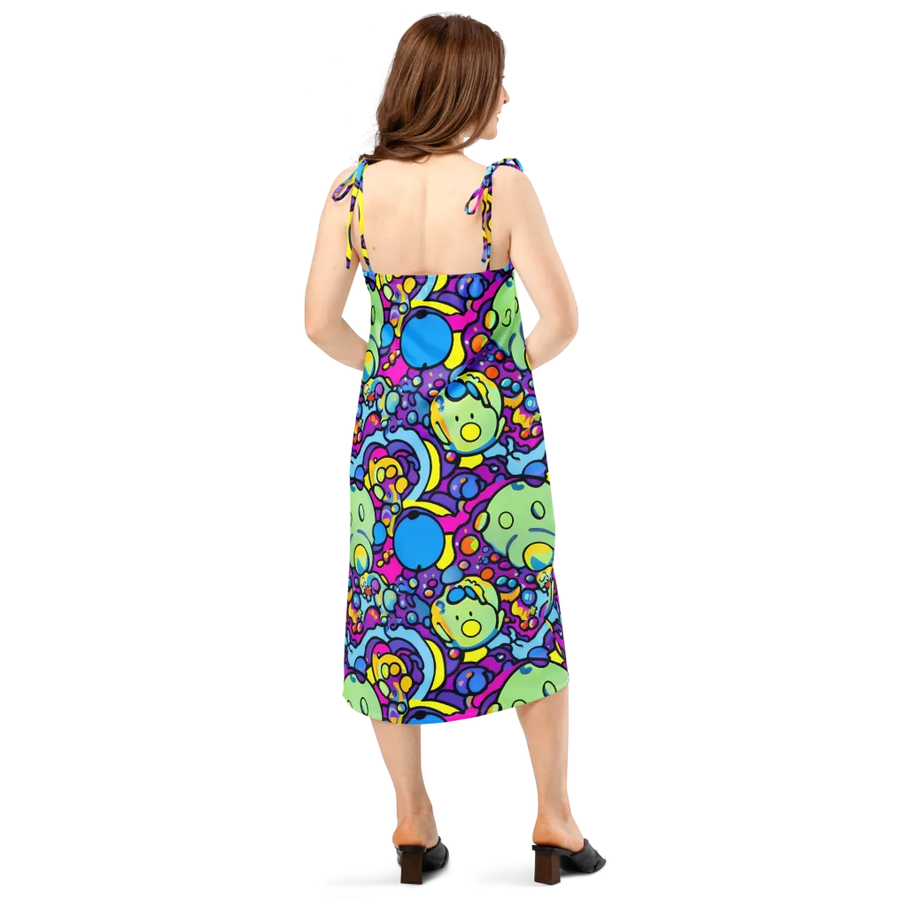 Enchanted Orbs on Slip Dress — Back