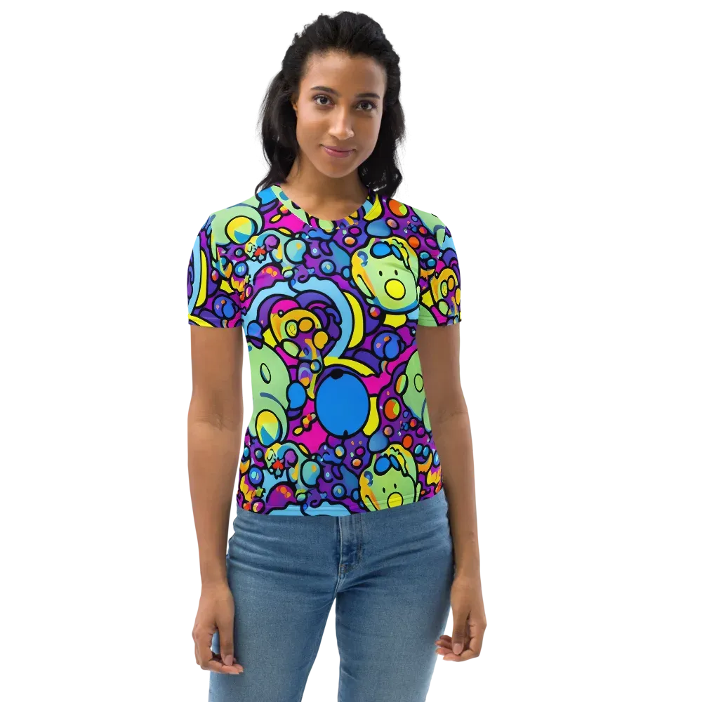 Enchanted Orbs on Women's Crew Neck T-Shirt — Front