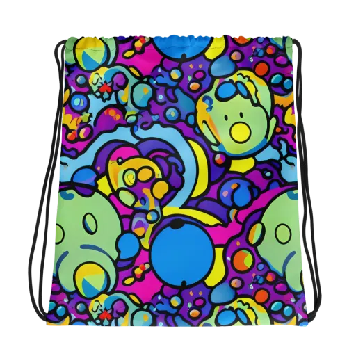 Enchanted Orbs on a Drawstring Bag