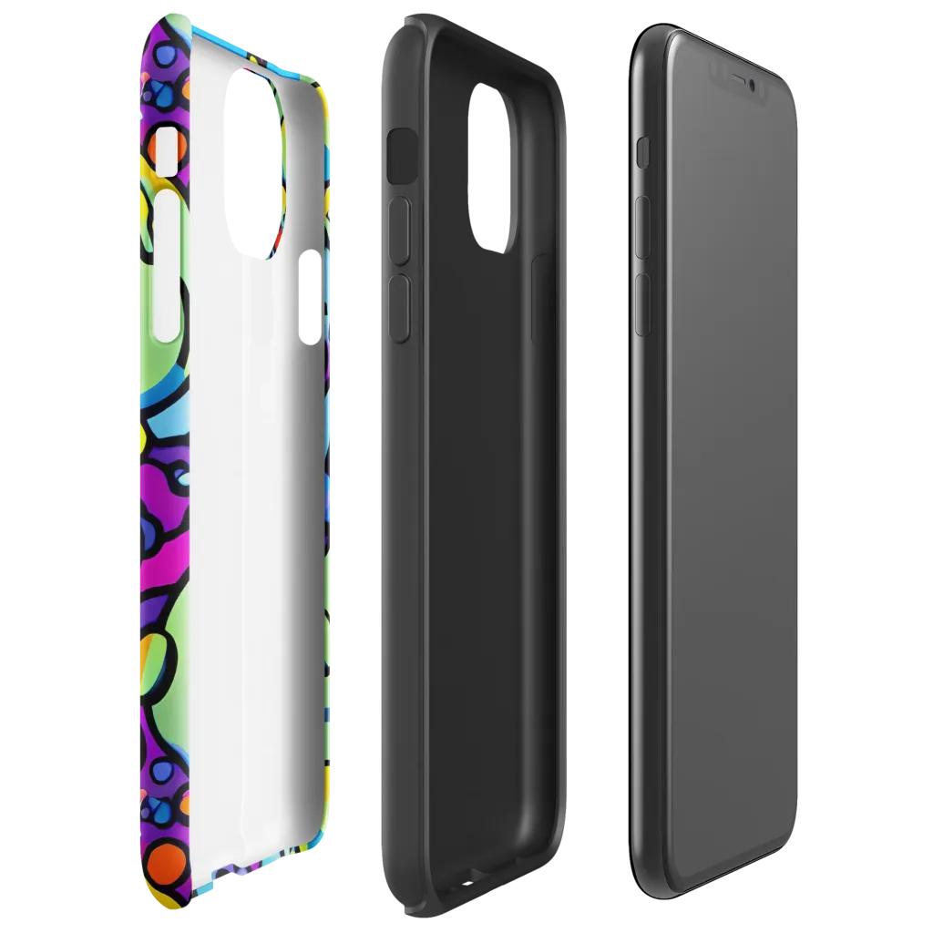Enchanted Orbs on Tough Case for iPhone® — Right